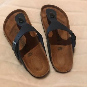 Women’s 35 Navy Birkenstocks